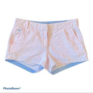 Southern Marsh The Brighton Shorts in Pink & Blue